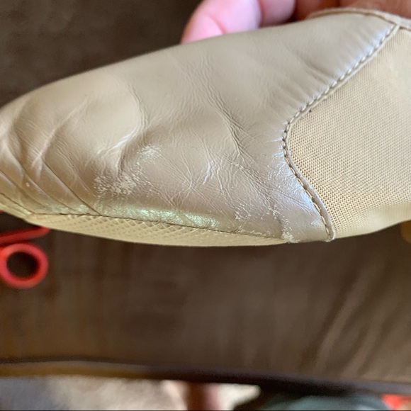 Bloch split sole stretch jazz character lyrical shoe tan - Picture 3 of 9